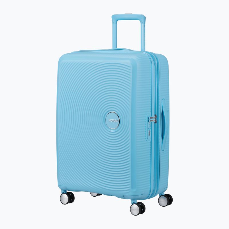 Utazó bőrönd American Tourister Soundbox 67 81 l blueberry fizz 4