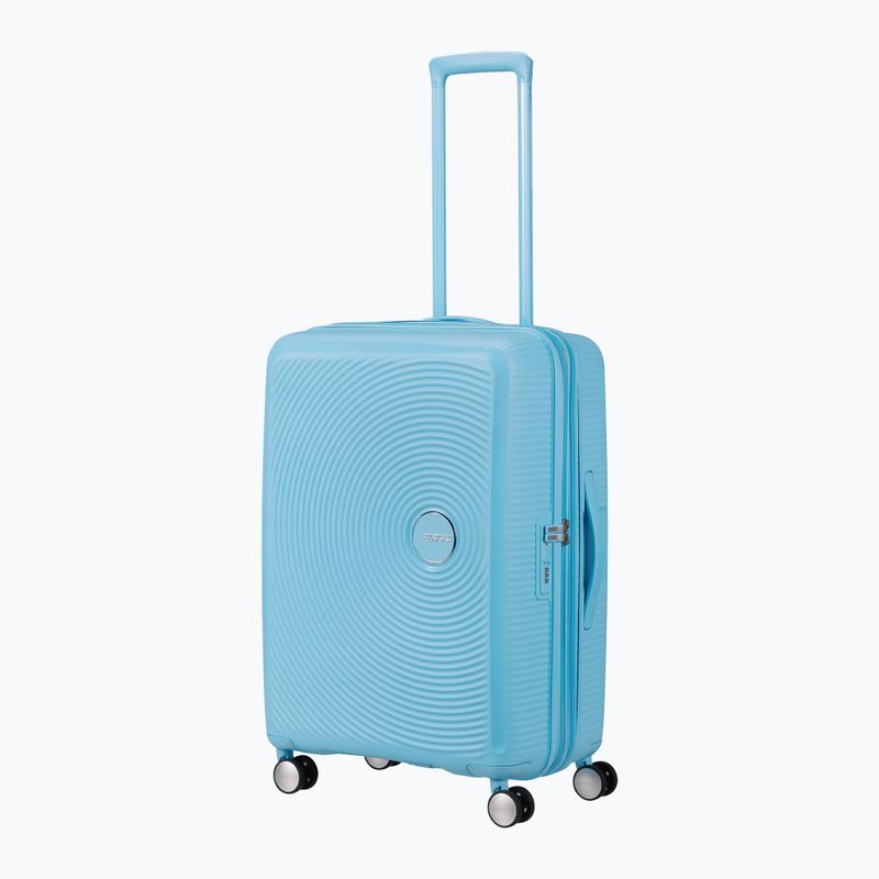 Utazó bőrönd American Tourister Soundbox 67 81 l blueberry fizz 5