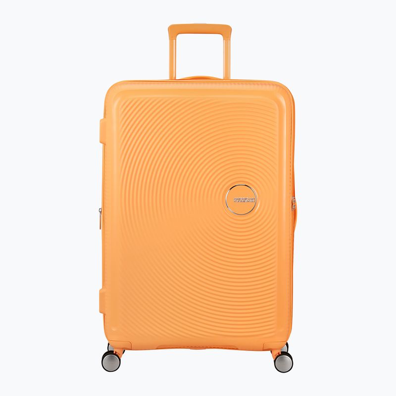 Utazó bőrönd American Tourister Soundbox 77 110 l papaya sand
