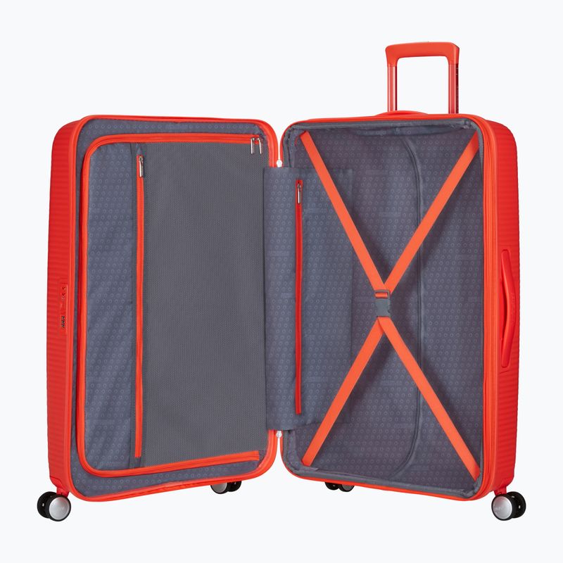 Utazó bőrönd American Tourister Soundbox 77 110 l papaya sand 6