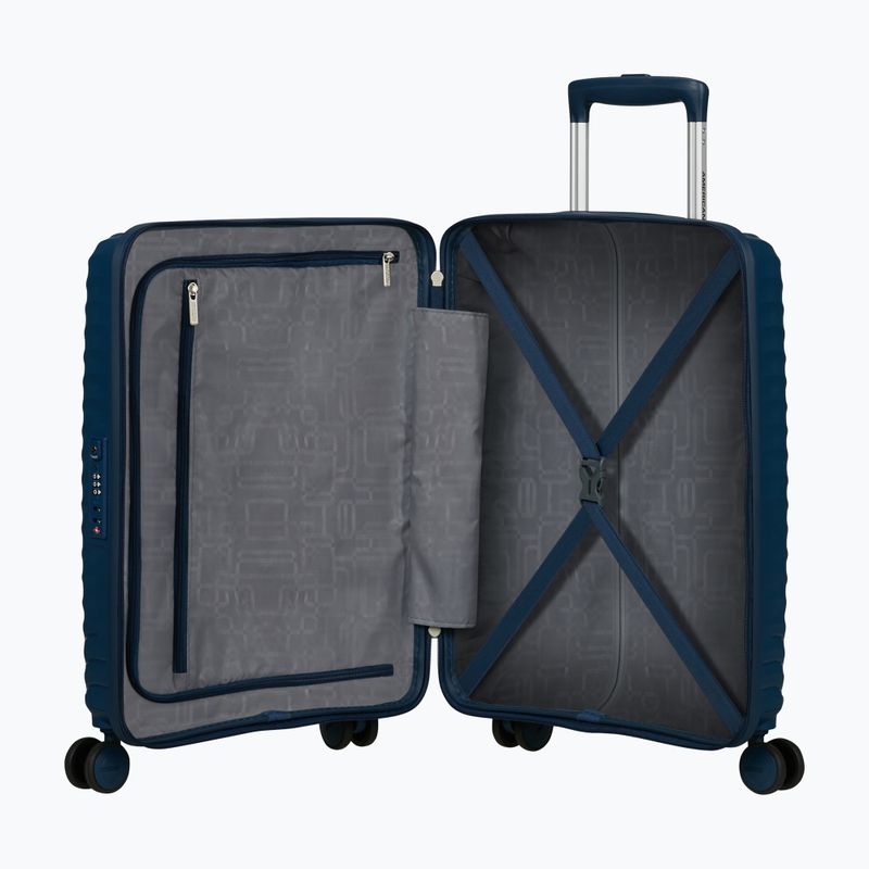 Utazó bőrönd American Tourister Diablast Spinner 35 ldarkwave blue 6