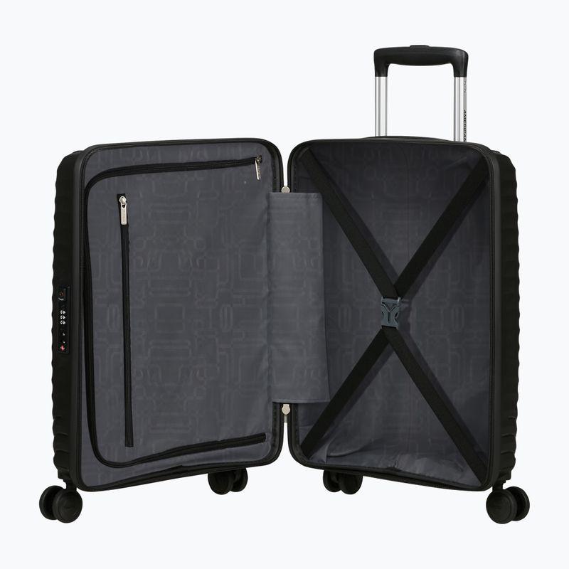 Utazó bőrönd American Tourister Diablast Spinner 35 l black code 6