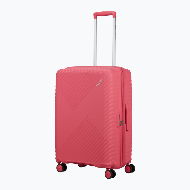 Utazó bőrönd American Tourister Diablast Spinner 81 l pink glitch 5