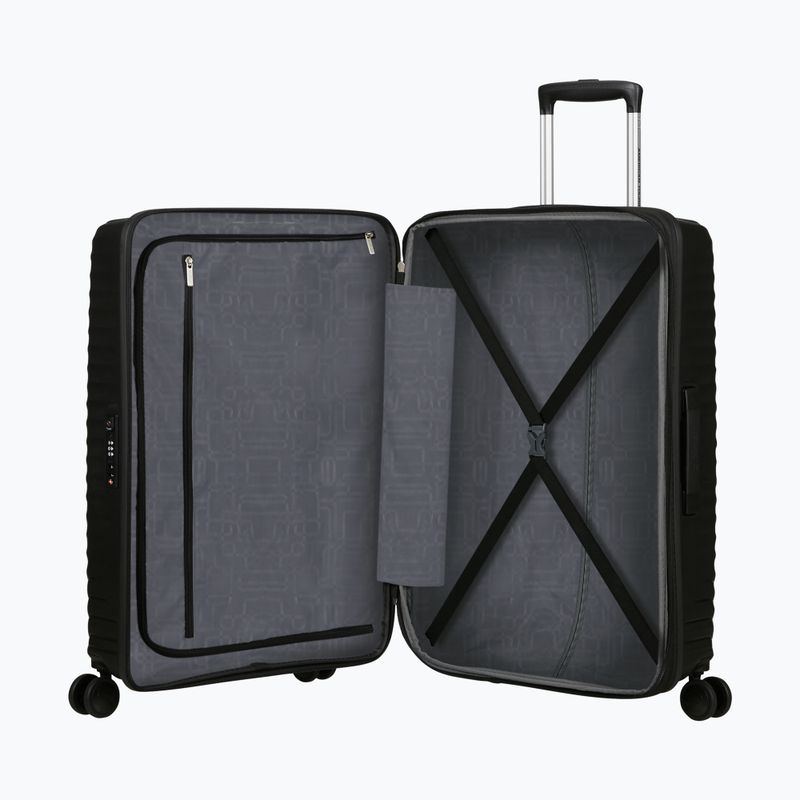 Utazó bőrönd American Tourister Diablast Spinner 81 l black code 6