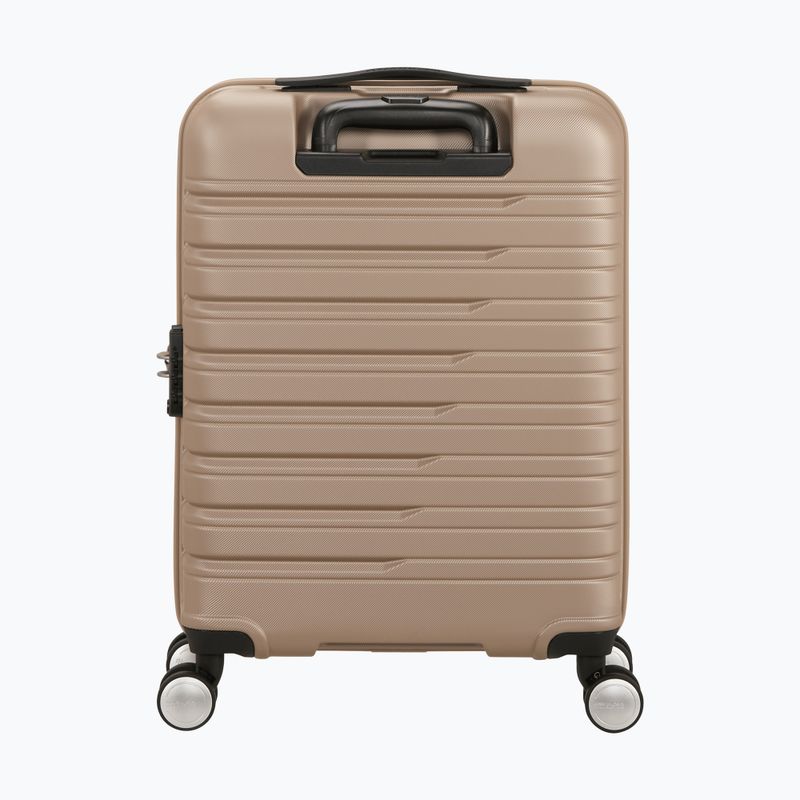 Utazó bőrönd American Tourister Flashline Spinner 55 34 l ivory gold 3