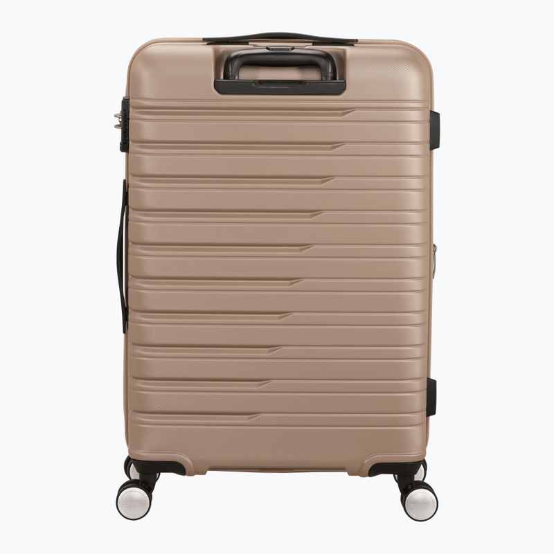 Utazó bőrönd American Tourister Flashline Spinner 67 75 l ivory gold 3