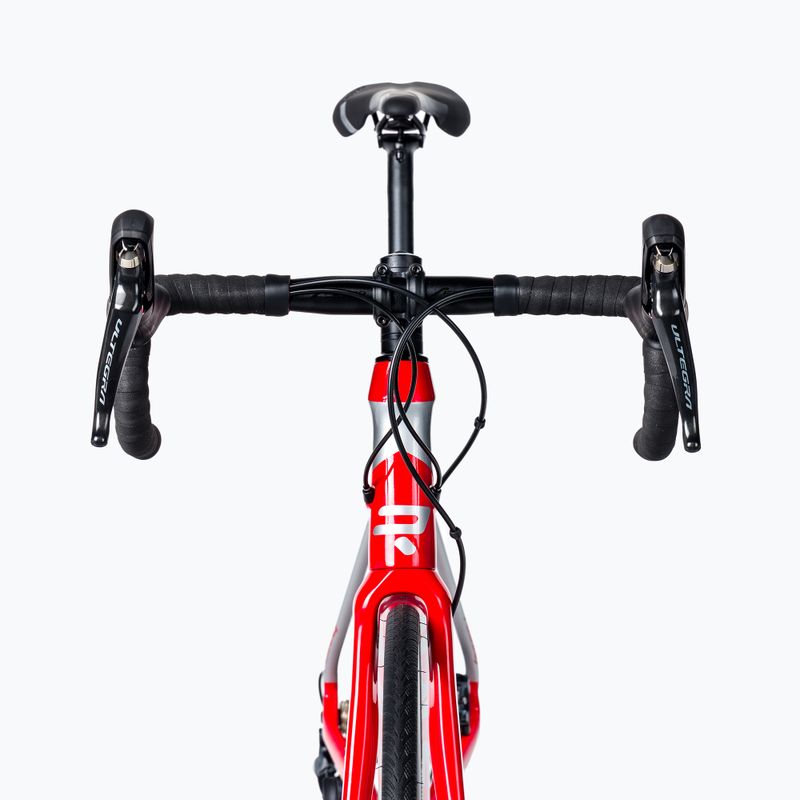 Ridley Fenix SL Disc Ultegra FSD08Cs országúti kerékpár ezüst/piros SBIFSDRID545 4