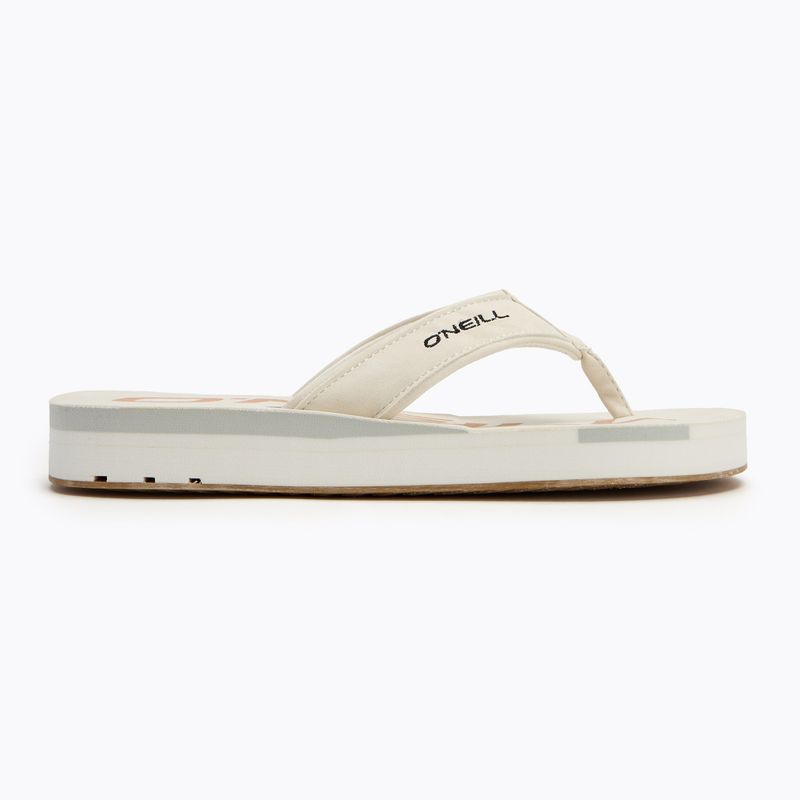 Női O'Neill Jacky Low flip flop világos fehér 2