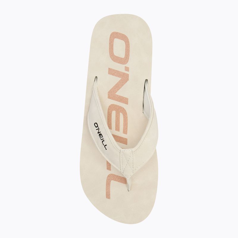 Női O'Neill Jacky Low flip flop világos fehér 5