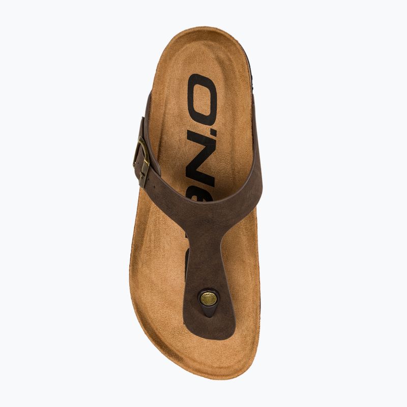 Férfi O'Neill Avalon Low kávébab flip flopok 5