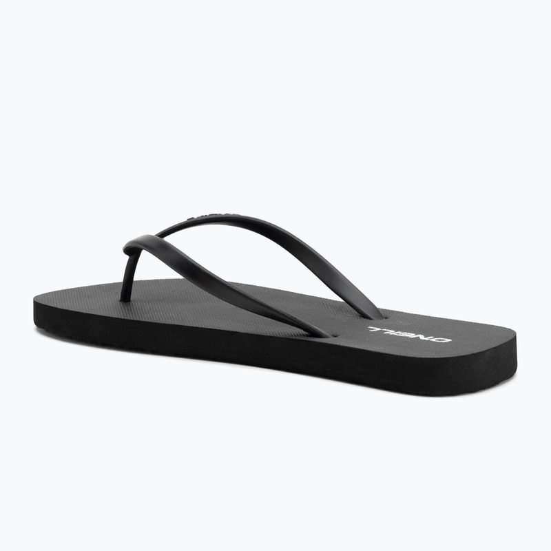 Női O'Neill Profile Small Logo flip flopok fekete 3