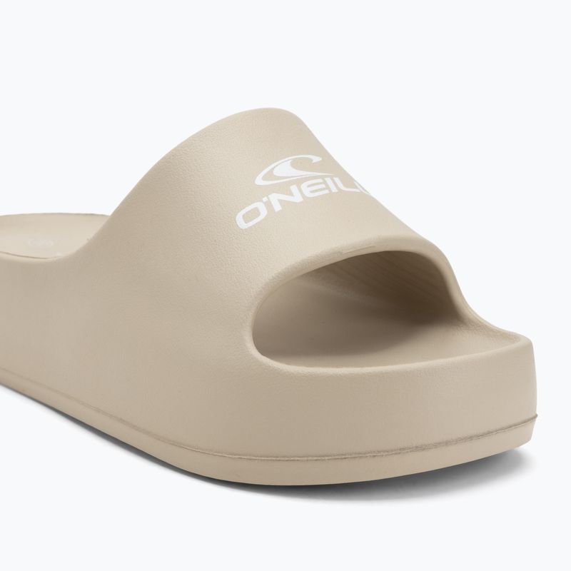 Női O'Neill Lainha Slider Low flip-flop zabpehely színű fapapucsok 7