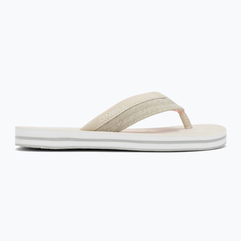 Női O'Neill Marin Flipflop Low flip flop zabpehely színű flip flopok 2