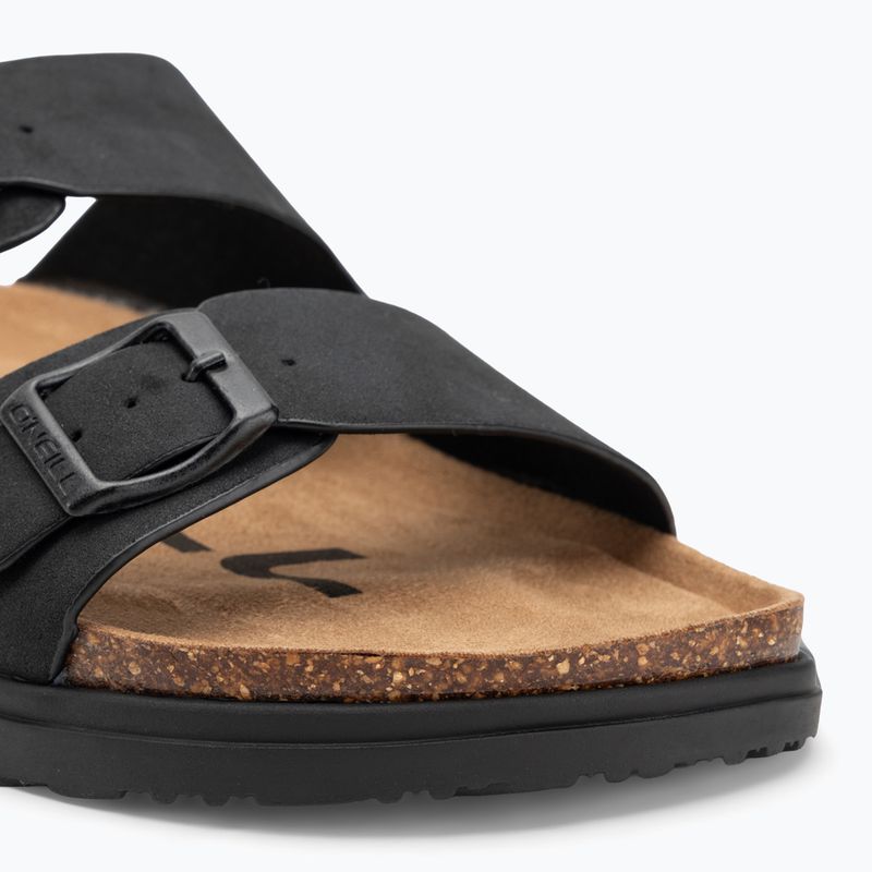 Női O'Neill Sandy Slider Low flip-flopok fekete 7