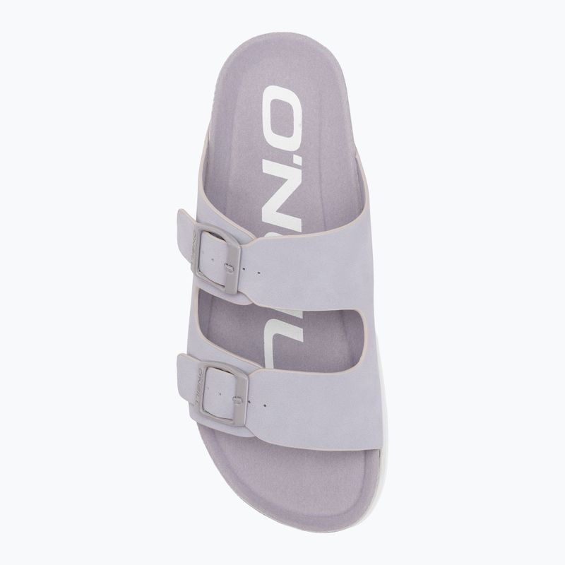 Női O'Neill Sandy Slider Low flip-flop ködös lila fapapucs 5