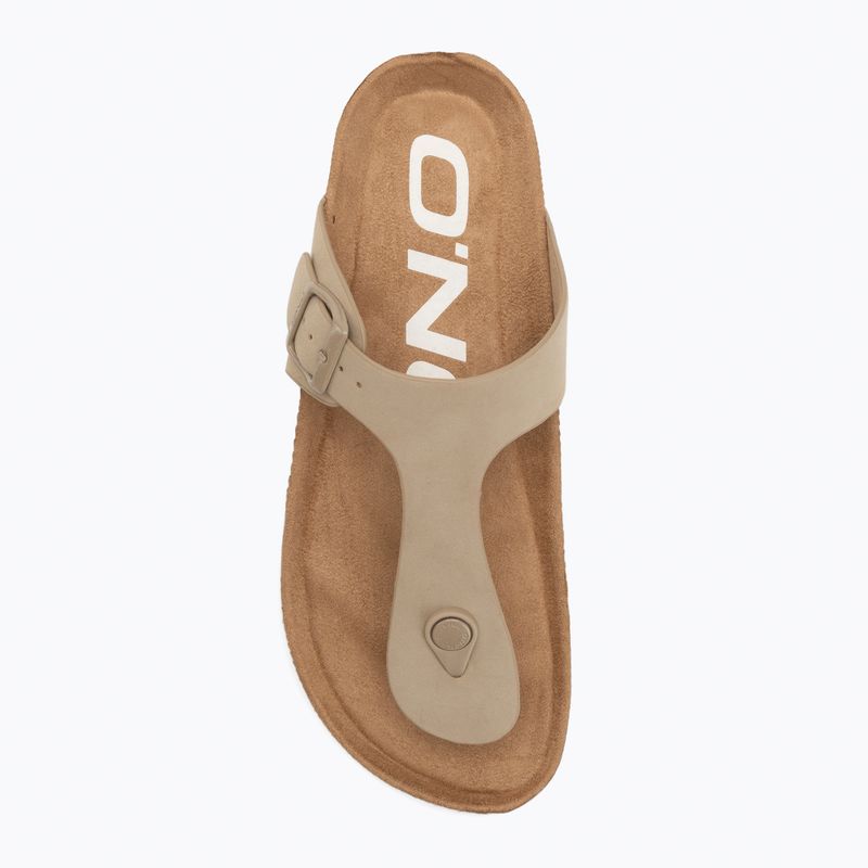 Női O'Neill Avalon Slider Low flip flop barna színű 5