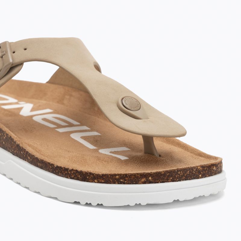 Női O'Neill Avalon Slider Low flip flop barna színű 7