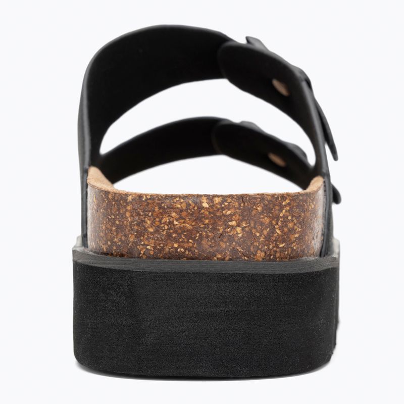 Női O'Neill Sandy Platform Slider Low flip-flopok fekete 6