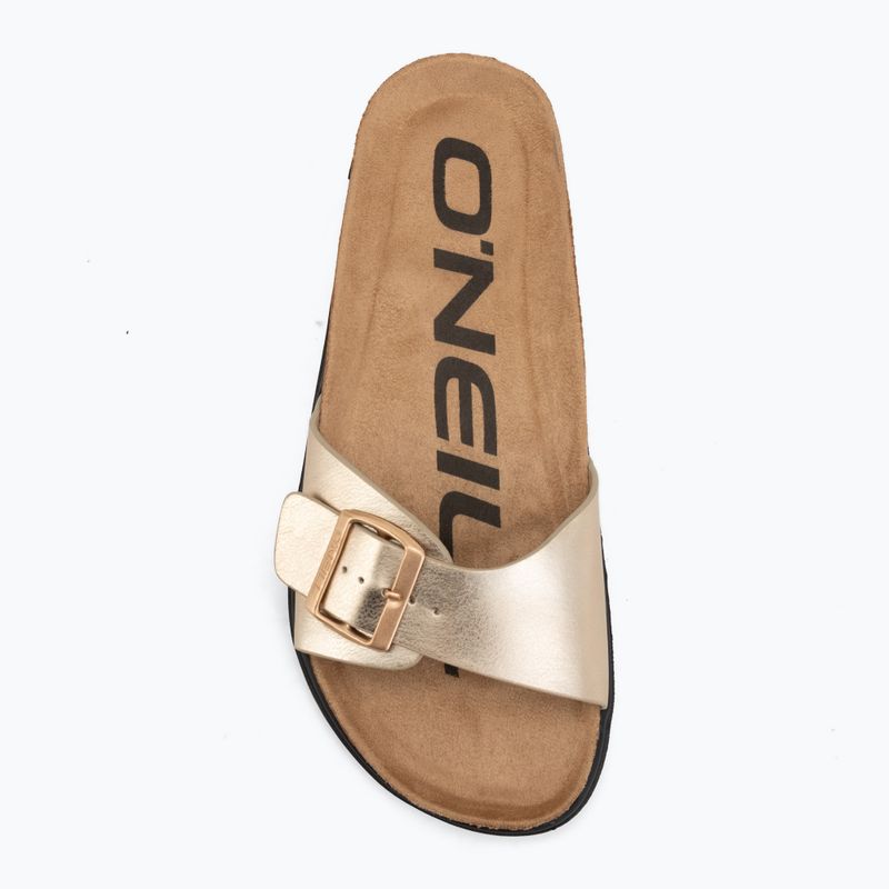Női papucsok O'Neill Solana Low gold 5