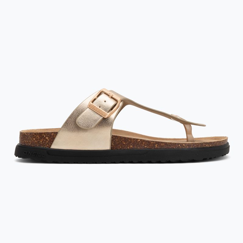 Női flip-flop papucsok O'Neill Avalon Low gold 2