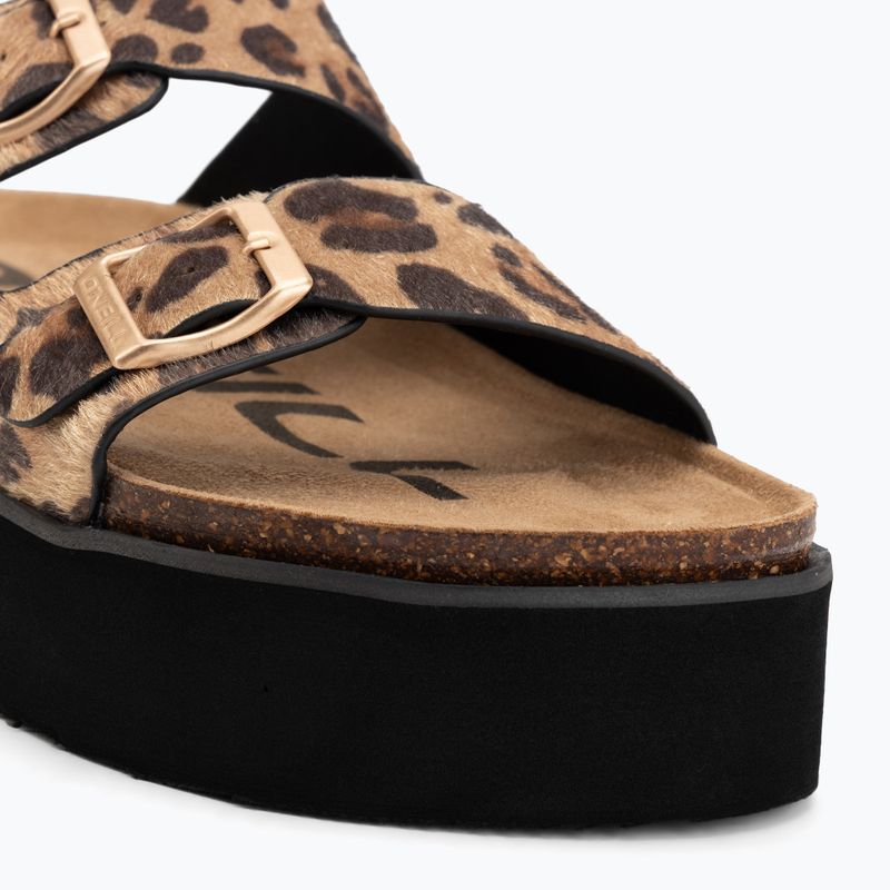 Női papucsok O'Neill Sandy Platform Low leopard 7