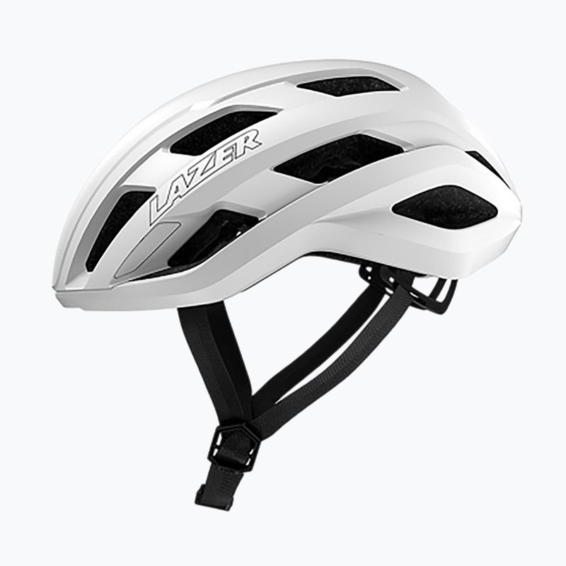 Lazer Strada KinetiCore matt matt fehér kerékpáros sisak 2