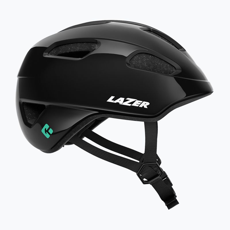 Lazer Nutz 2.0 KinetiCore fekete gyermek kerékpáros sisak