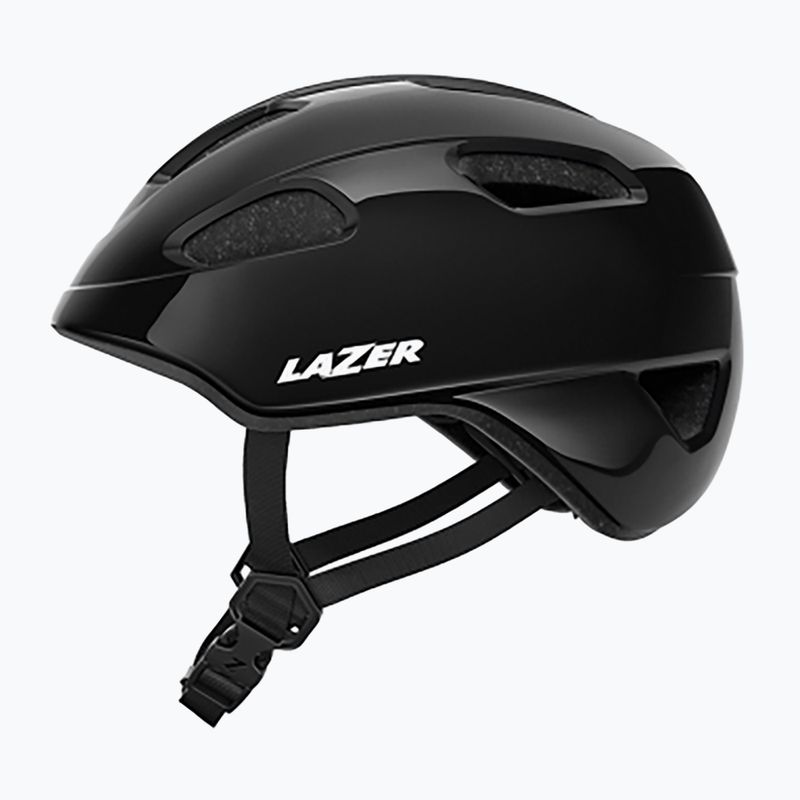 Lazer Nutz 2.0 KinetiCore fekete gyermek kerékpáros sisak 2
