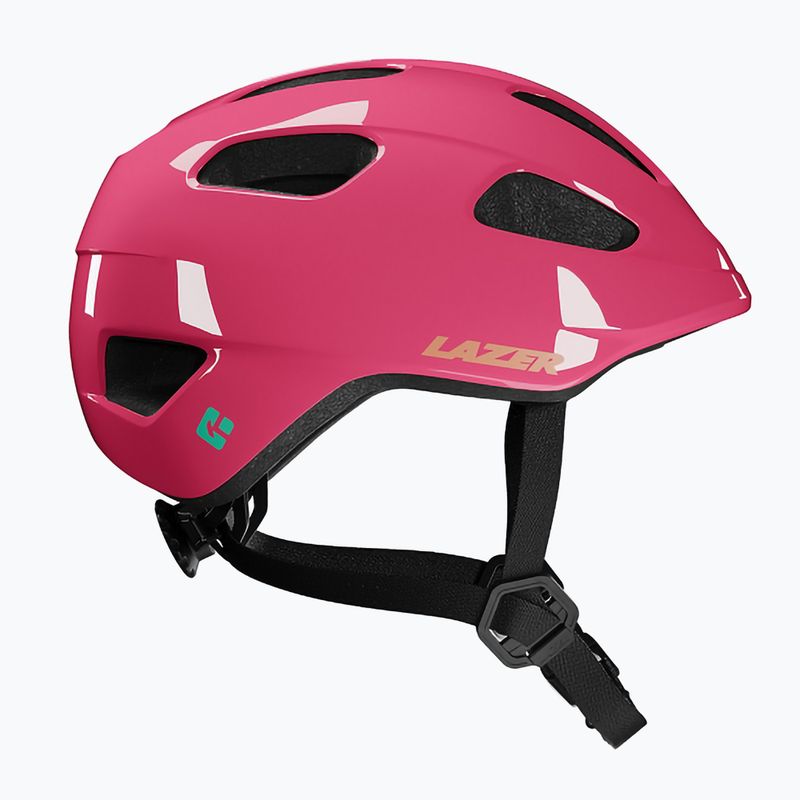 Lazer Pnut 2.0 KinetiCore fukszia gyermek kerékpáros sisak 2