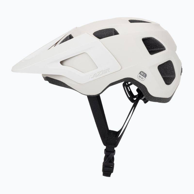 Kerékpáros sisak Lazer Lupo KinetiCore matte white stone 3