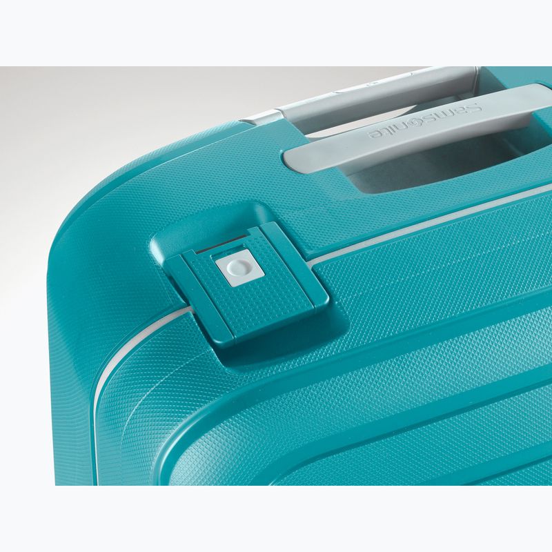 Bőrönd Samsonite S'cure Spinner 79 l aqua blue 7