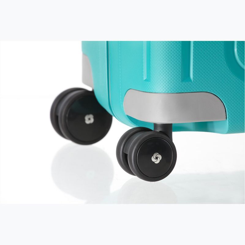 Bőrönd Samsonite S'cure Spinner 102 l aqua blue 5