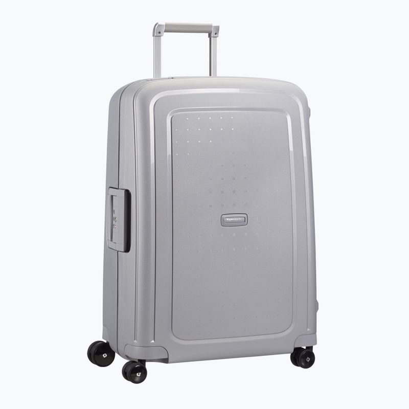 Bőrönd Samsonite S'cure Spinner 79 l silver 2