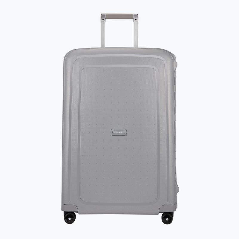 Bőrönd Samsonite S'cure Spinner 102 l silver