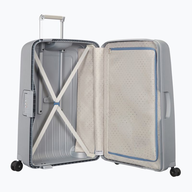 Bőrönd Samsonite S'cure Spinner 102 l silver 5