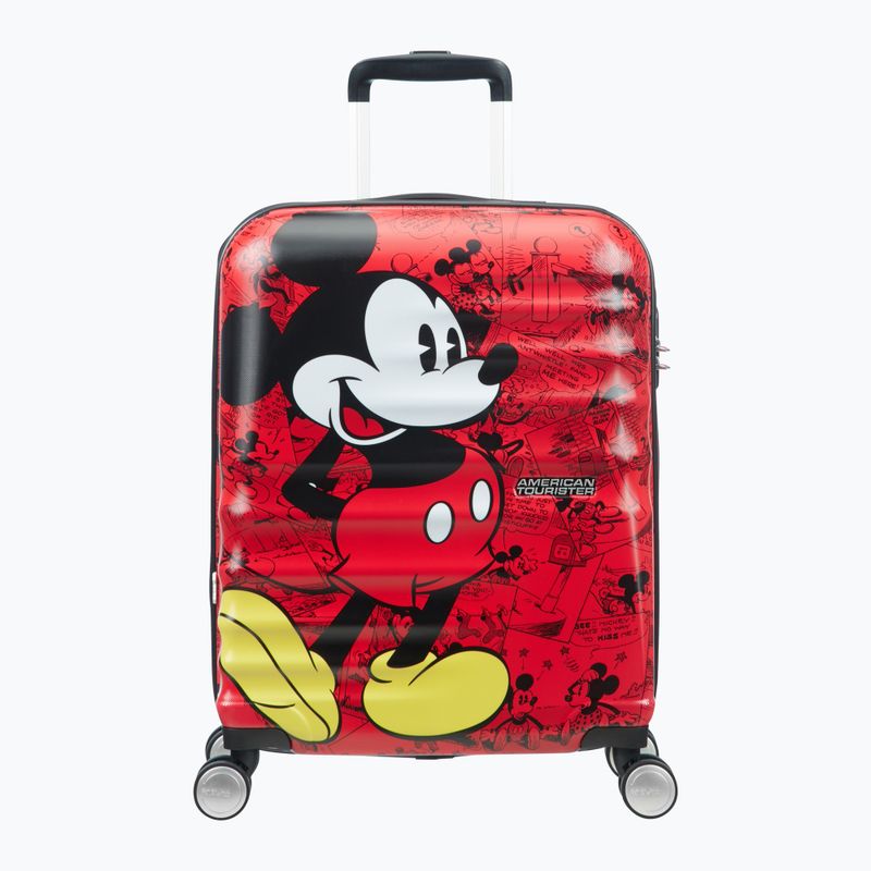 Gyerek bőrönd American Tourister Spinner Disney 36 l mickey comics red