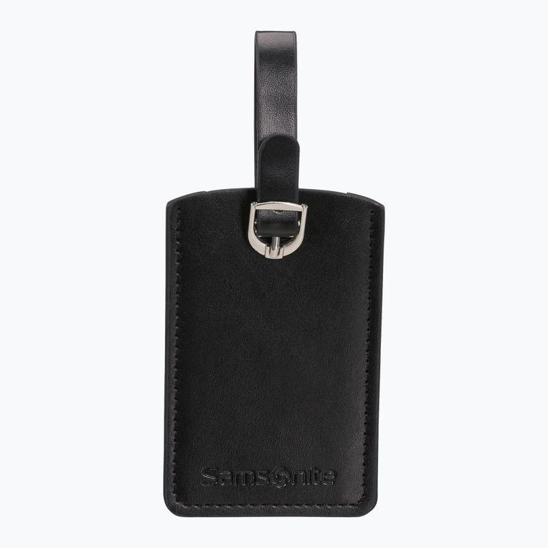 Samsonite téglalap alakú poggyászcímke X2 fekete