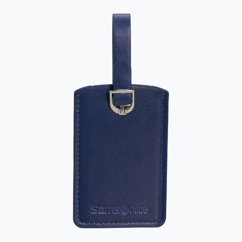 Samsonite téglalap alakú poggyászcímke X2 éjkék