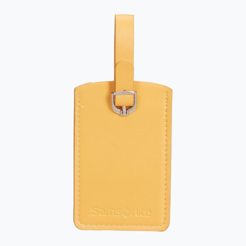Samsonite téglalap alakú poggyászcímke X2 napraforgó