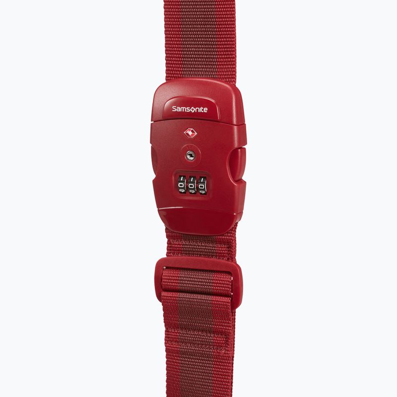 Samsonite poggyászpánt/Tsa Lock piros