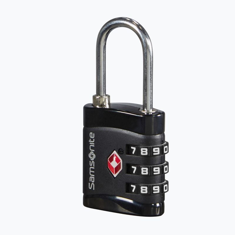 Samsonite Combilock 3Dial Tsa Light fekete lakat 2