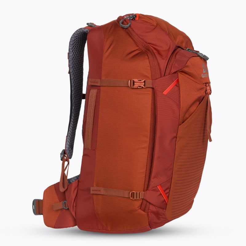 Gregory Tetrad 40 l ferrous orange túrahátizsák 2