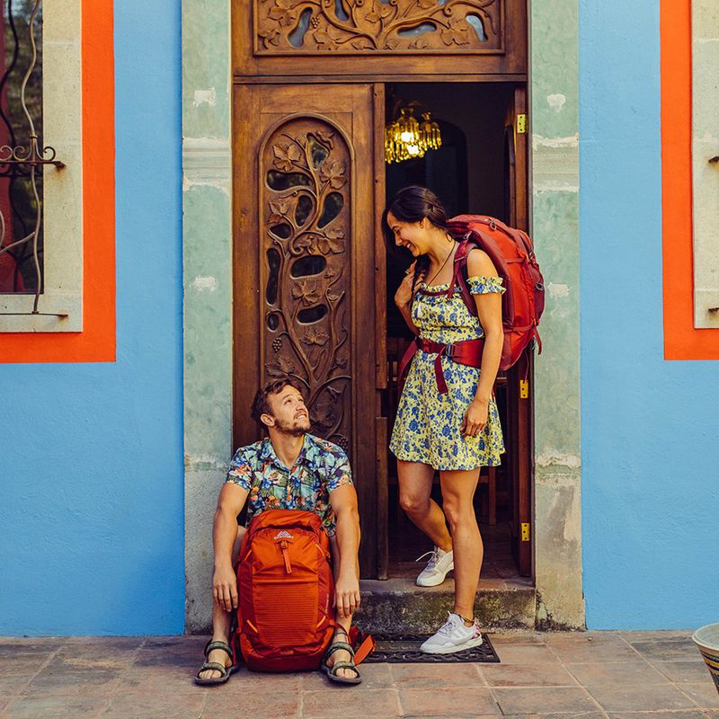 Gregory Tetrad 40 l ferrous orange túrahátizsák 12
