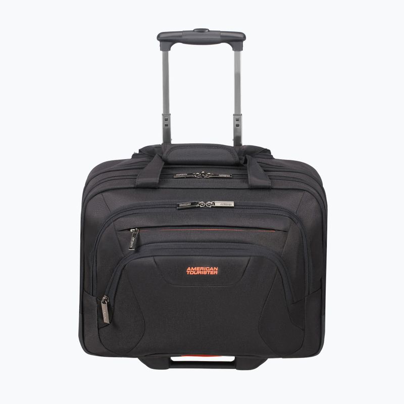 Bőrönd American Tourister AT Work 22 l black/orange