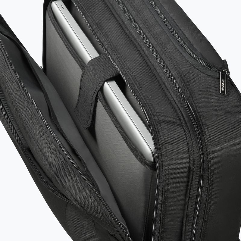 Bőrönd American Tourister AT Work 22 l black/orange 6