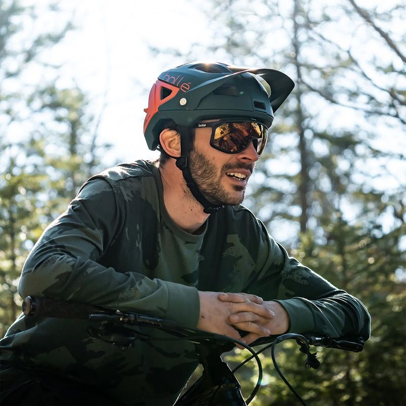 Napszemüveg Bollé Chronoshield black matte/phantom brown red photochromic 5