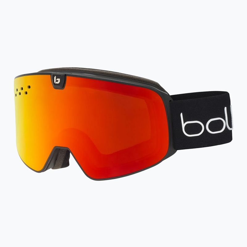 Síszemüveg Bollé Nevada Neo black matte/sunrise&light vermillon blue