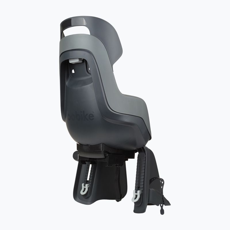 Bobike Go RS hátsó csomagtartós kerékpárülés szürke/fekete 8012600005 6