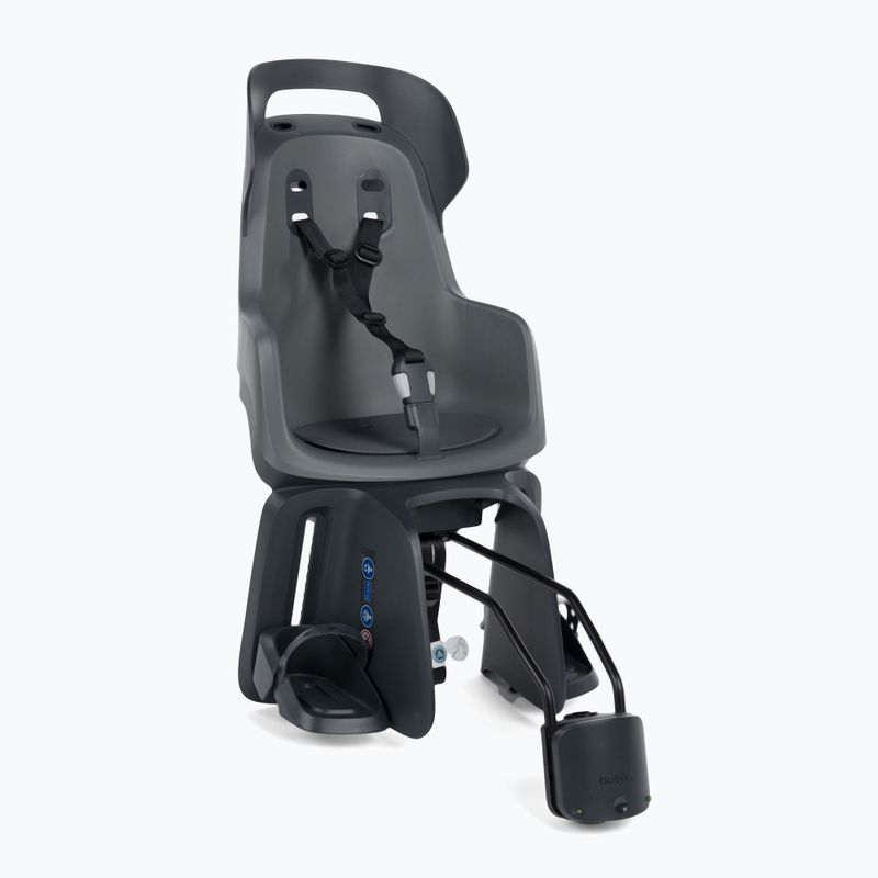 Hátsó vázkeretes kerékpárülés bobike Go RS 1P szürke/fekete 8012700005