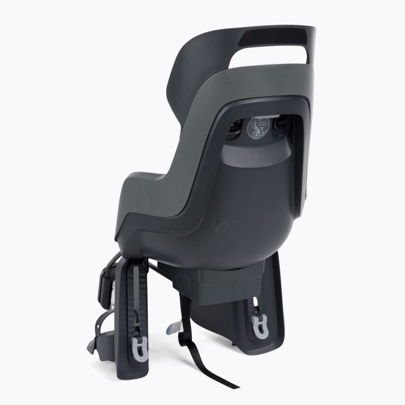 Hátsó vázkeretes kerékpárülés bobike Go RS 1P szürke/fekete 8012700005 2